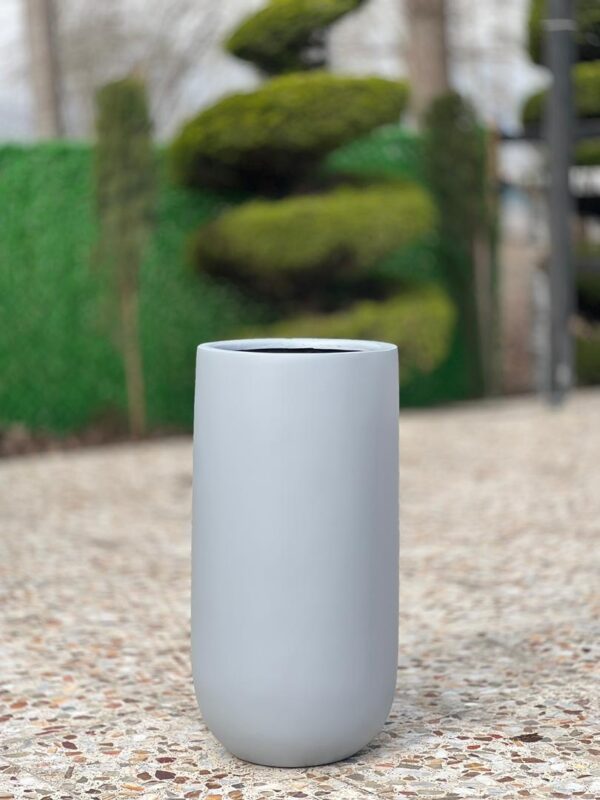 گلدان فایبر گلاس کپسولی 75 - Image 3