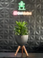 گلدان پلیمری پایه دار - Image 5