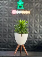 گلدان پلیمری پایه دار - Image 4